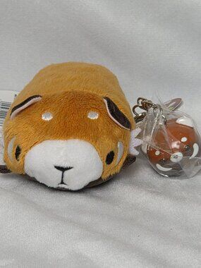 red panda mini plush and keychain from japan
